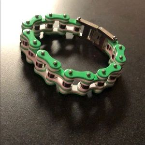 Men’s biker chain bracelet 8 1/2 inch